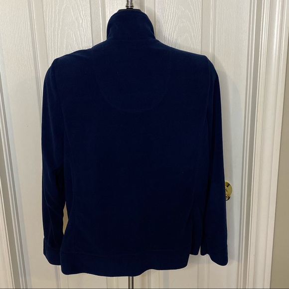 Jasmine Rose Intimates 2 Piece Pyjama set Full Zipper Moon and Stars Size Large - Picture 3 of 9